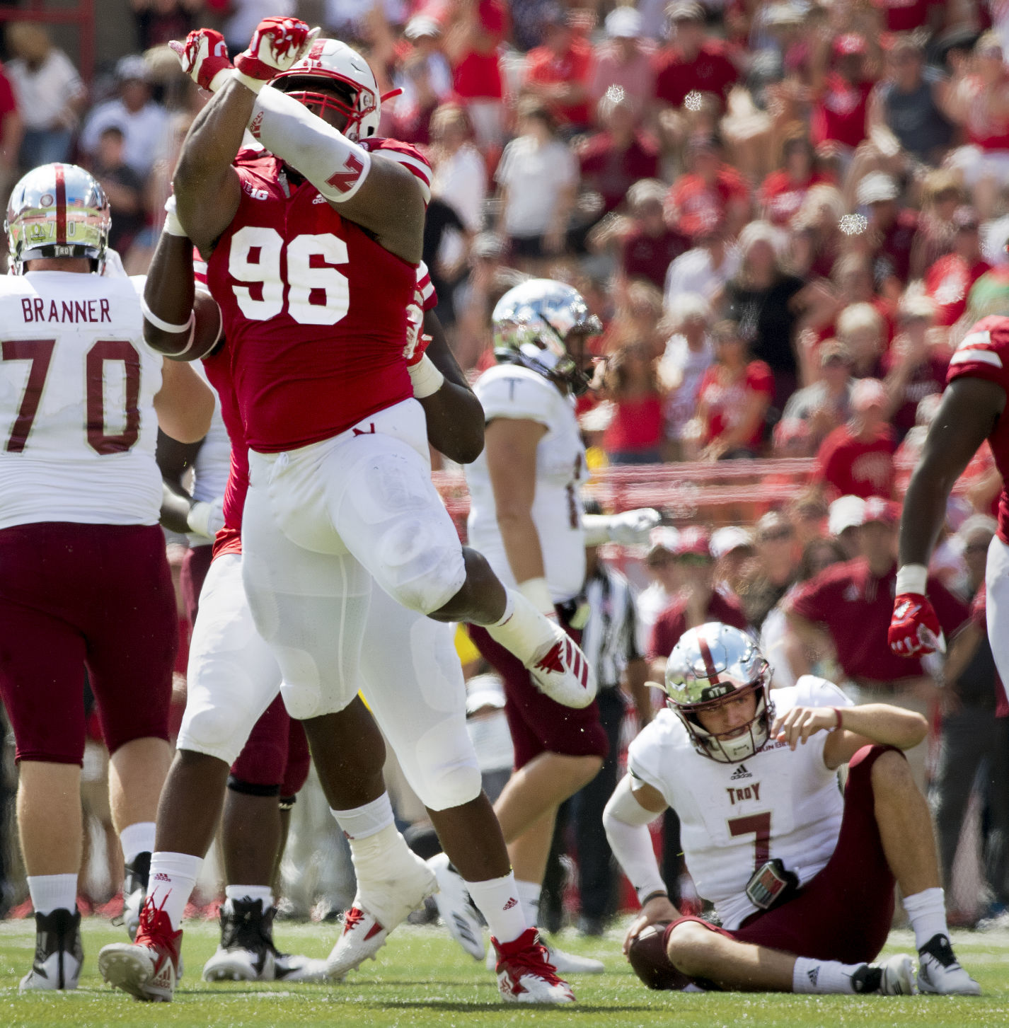 Troy vs. Nebraska, 9/15/18